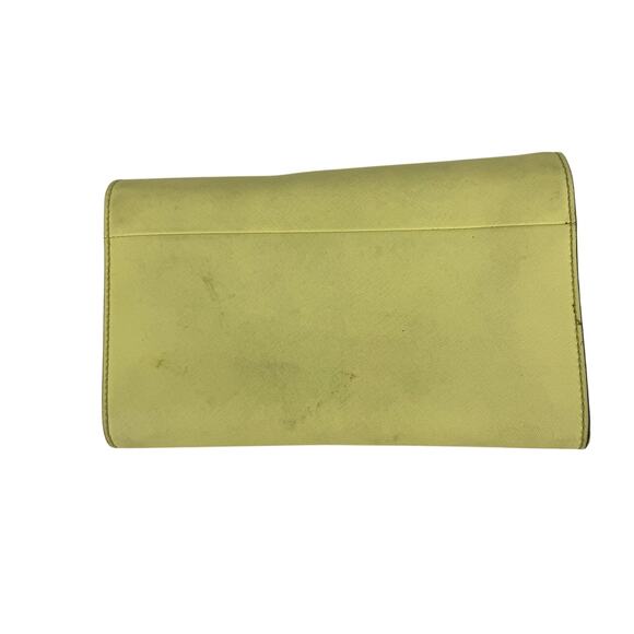 Kate Spade Perry Saffiano Leather Flap Crossbody Bag in Yuzu Jam - Picture 2 of 4